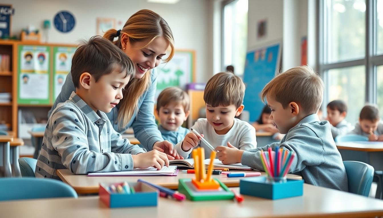 Student preparing for exams with study materials