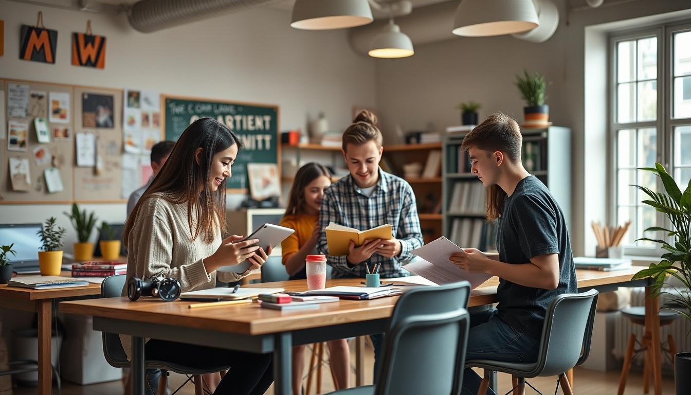 Organized exam preparation notes and academic planner